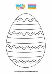 Colour in easter egg
