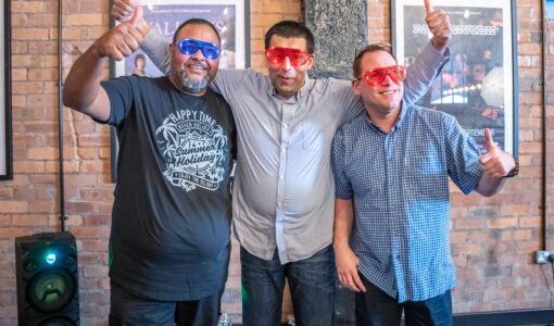 People supported enjoying a disco on What To Do